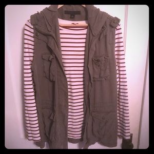 🎄cleanout- final -Set- striped shirt w/elbow